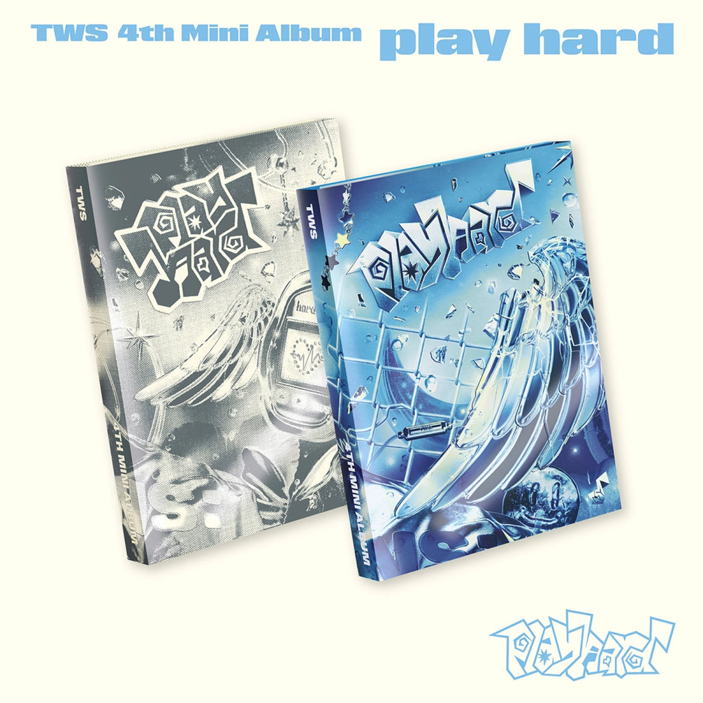 TWS 4th mini album [play hard] album cover