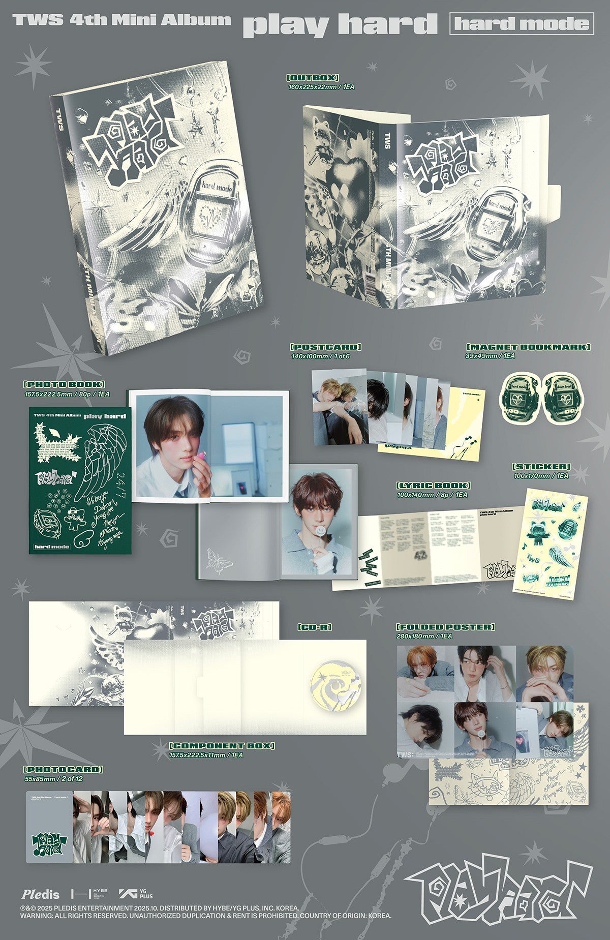 TWS 4th Mini Album 'play hard' hard mode album inclusion