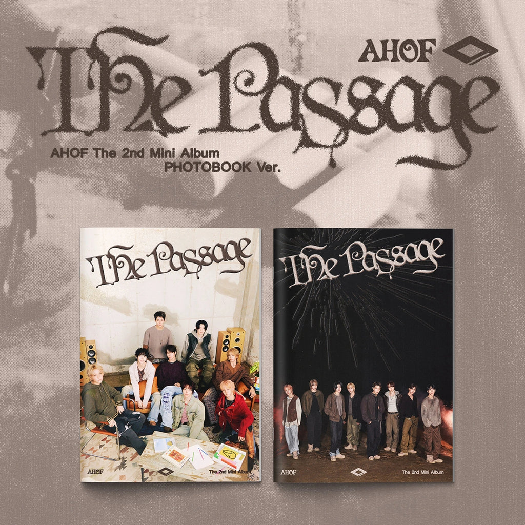 AHOF 2nd mini album [The Passage] photobook album cover