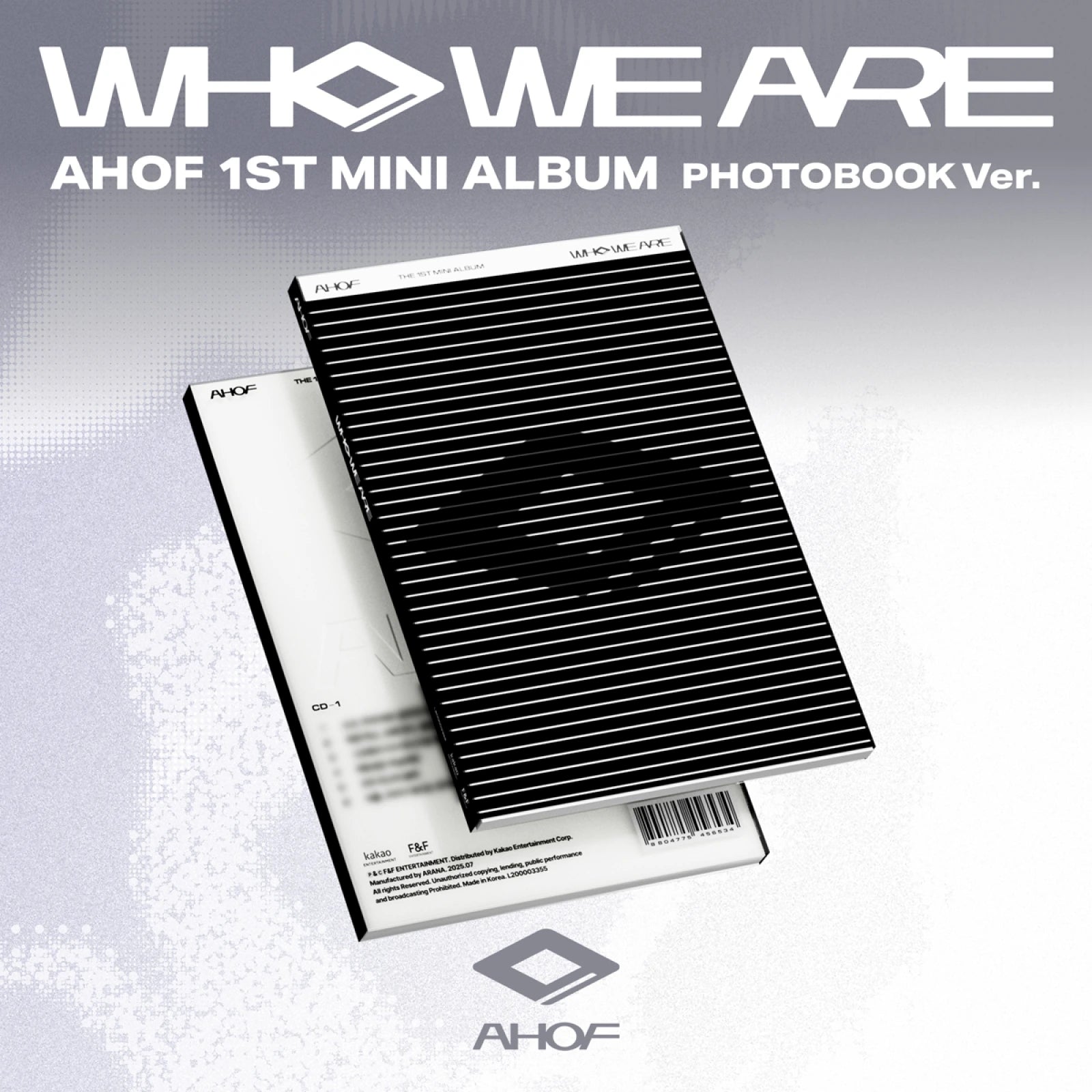 AHOF 1st mini album [WHO WE ARE] Photobook ver. cover