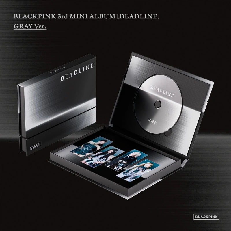 BLACKPINK 3rd mini album [DEADLINE] GRAY ver. album cover