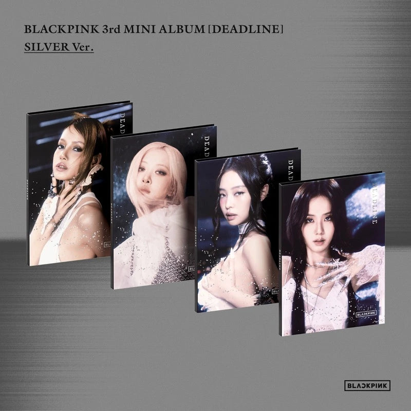 BLACKPINK 3rd mini album [DEADLINE] SILVER ver. album cover