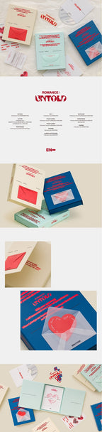 ENHYPEN 2nd full album [ROMANCE:UNTOLD] photobook inclusion