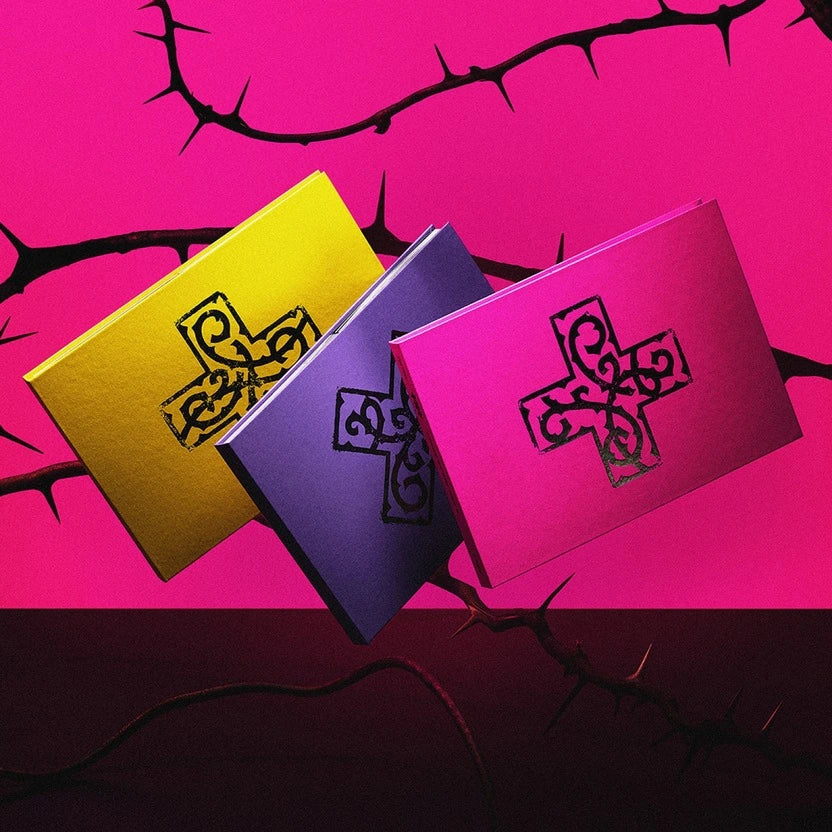 TXT 8th mini album [7TH YEAR: 가시덤불에 잠시 바람이 멈췄을 때] album cover