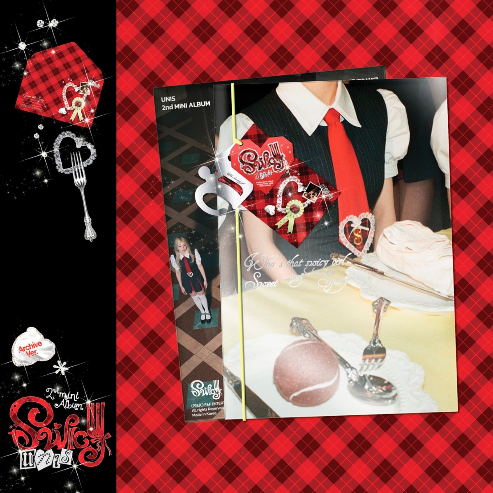 UNIS 2nd mini album [SWICY] Archive ver. cover