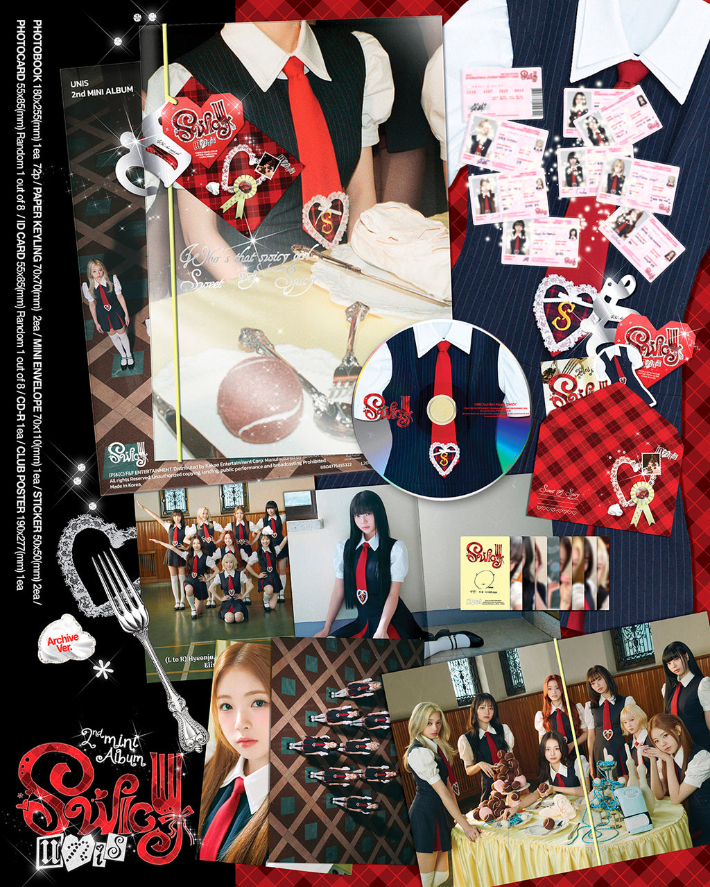 UNIS 2nd mini album [SWICY] Archive ver. inclusion