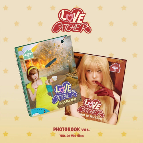 YENA 5th mini album [LOVE CATCHER] Photobook ver album cover
